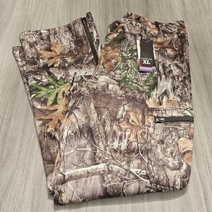 Huntworth Fleece Lined Camo Hunting Pants Size XL Realtree